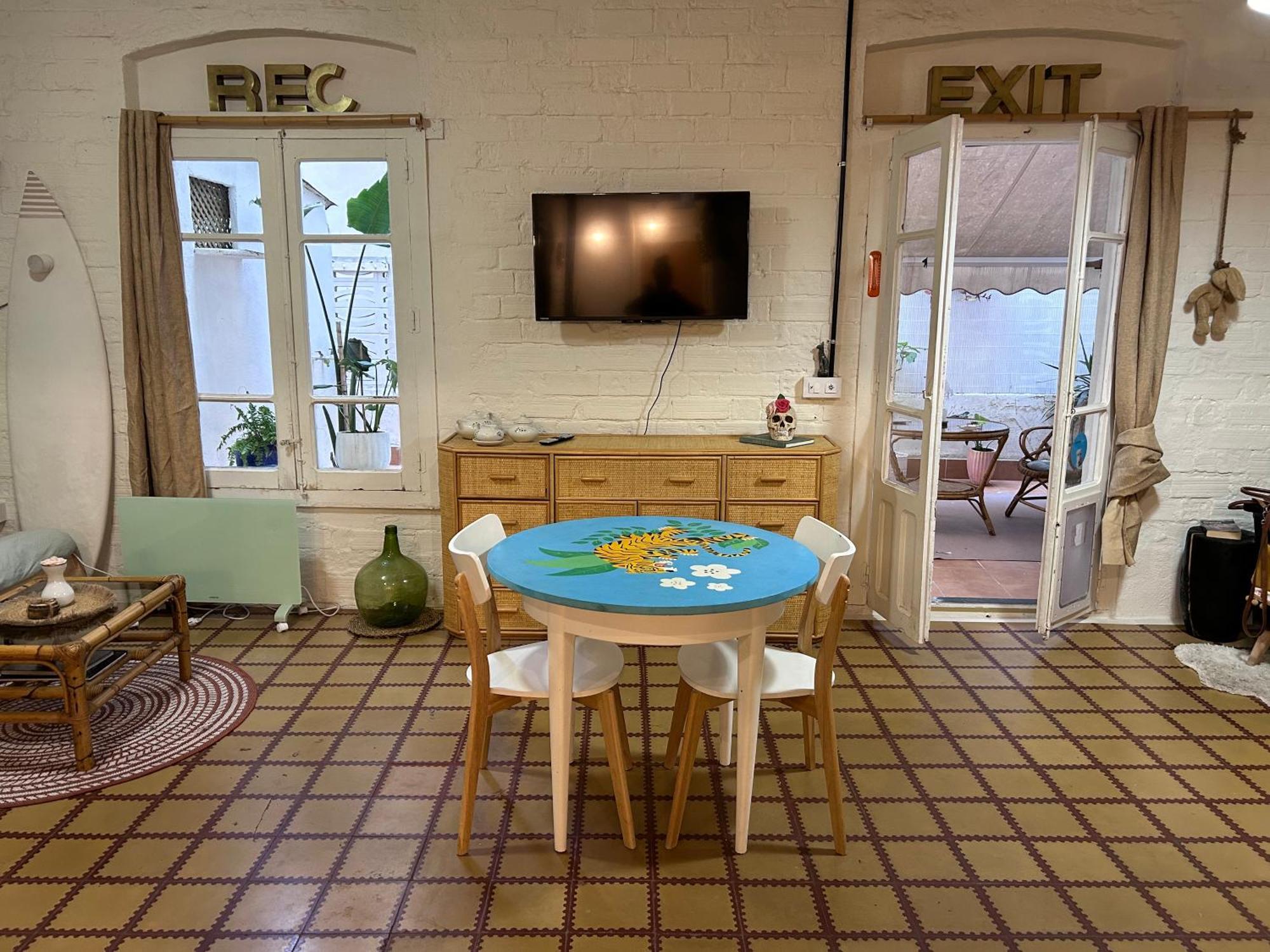 شقة Loft Con Patio En La Zona De Tapas Pet Friendly لوغرونيو المظهر الخارجي الصورة